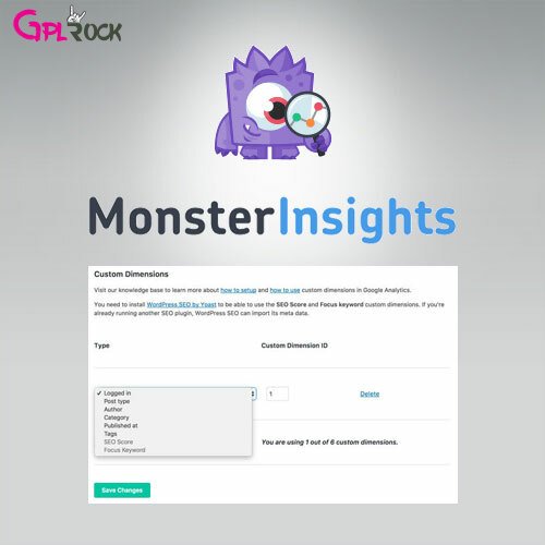 MonsterInsights – Dimensions Addon